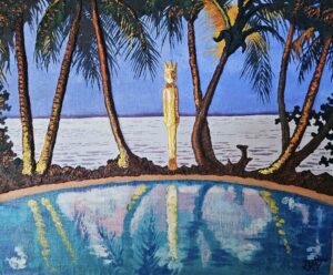 Laluna's Art Studio exhibition of Rebecca Thompson